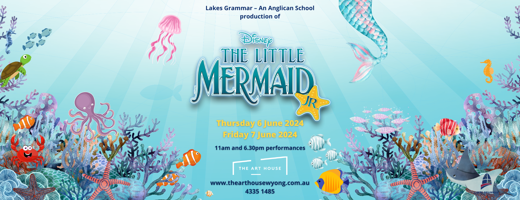 The Little Mermaid JR. tickets on sale